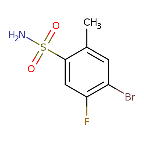 4-Bromo-5-fluoro-2-methylbenzenesulfonamide