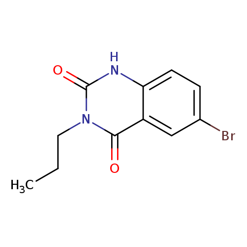 6-Bromo-3-propylquinazoline-2,4(1H,3H)-dione