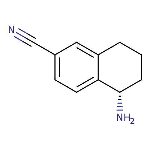 (S)-5-Amino-5,6,7,8-tetrahydronaphthalene-2-carbonitrile hydrochloride
