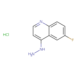 6-Fluoro-4-hydrazinoquinoline HCl