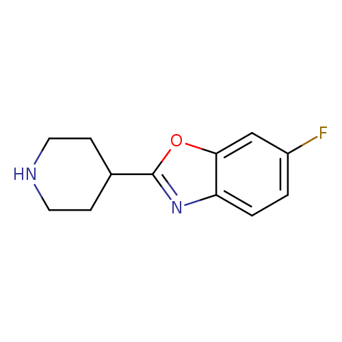 6-fluoro-2-(piperidin-4-yl)-1,3-benzoxazole