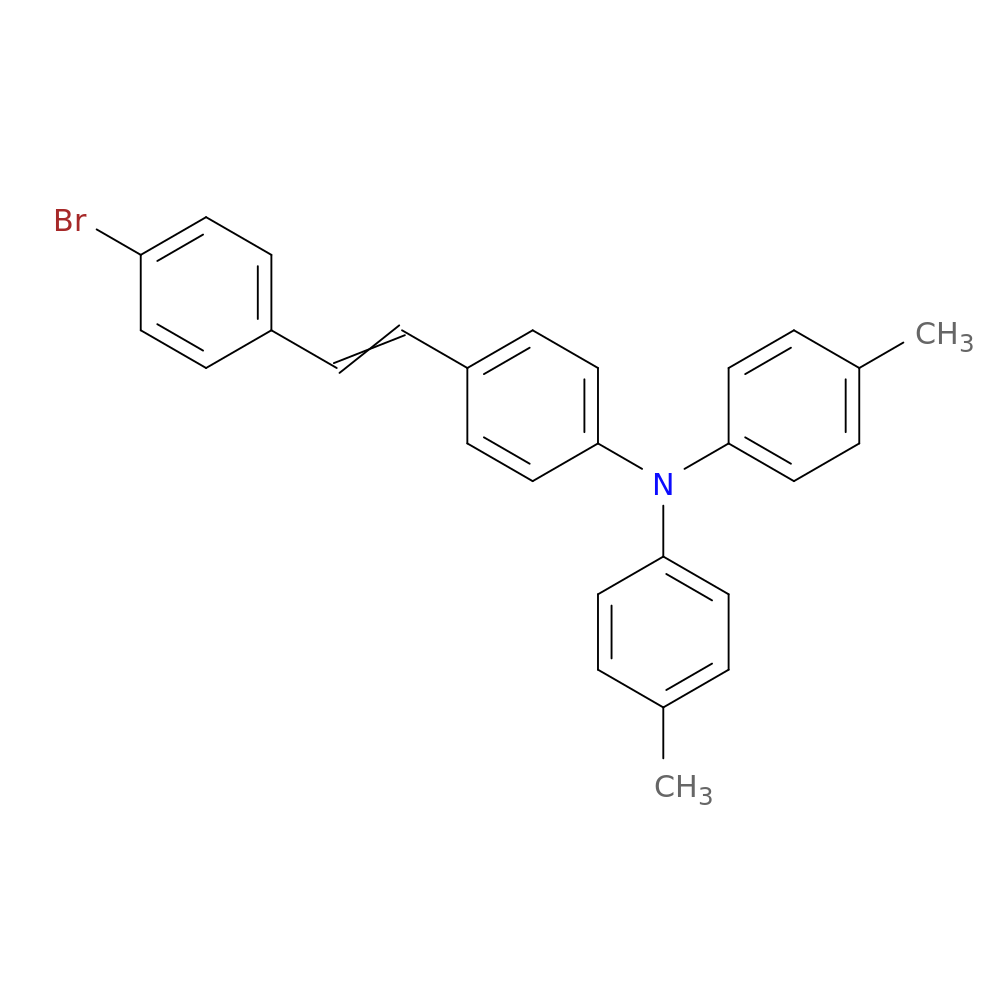 4-(4-Bromostyryl)-N,N-Di-P-Tolylaniline