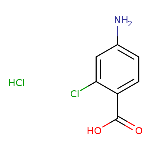 4-amino-2-chlorobenzoic acid hydrochloride