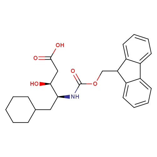 Cyclohexanepentanoic acid, γ-[[(9H-fluoren-9-ylmethoxy)carbonyl]amino]-β-hydroxy-, [S-(R*,R*)]- (9CI)