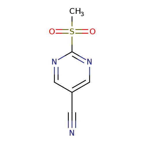 2-(Methylsulfonyl)pyrimidine-5-carbonitrile