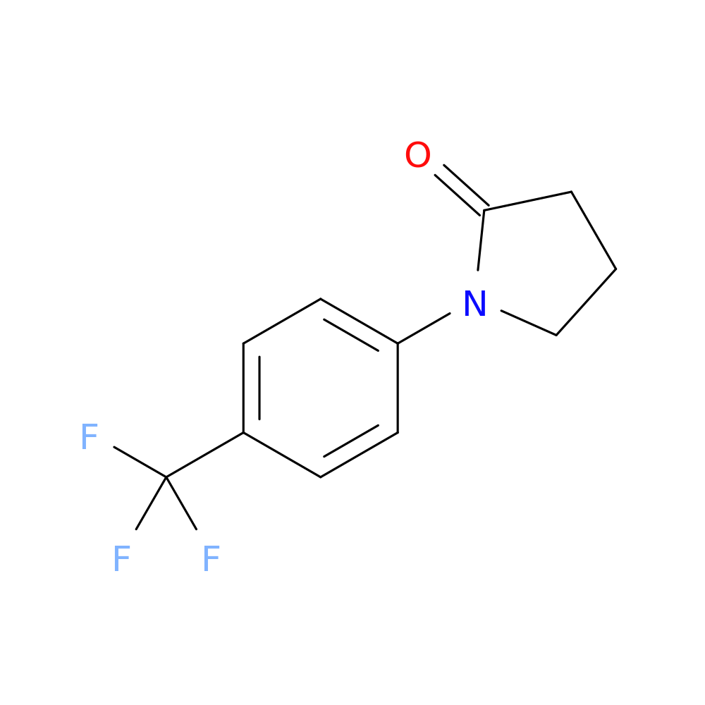2-Pyrrolidinone, 1-[4-(trifluoromethyl)phenyl]-