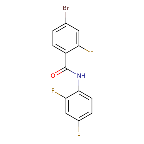 4-bromo-N-(2,4-difluorophenyl)-2-fluorobenzamide