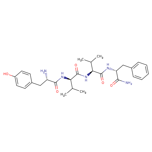 L-tyrosyl-D-valyl-L-valyl-D-phenylalaninamide