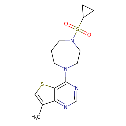 1-(cyclopropanesulfonyl)-4-{7-methylthieno[3,2-d]pyrimidin-4-yl}-1,4-diazepane