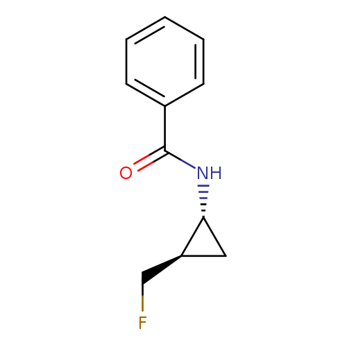 rac-N-[(1R,2R)-2-(fluoromethyl)cyclopropyl]benzamide,trans