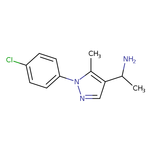 1-[1-(4-chlorophenyl)-5-methyl-1H-pyrazol-4-yl]ethan-1-amine