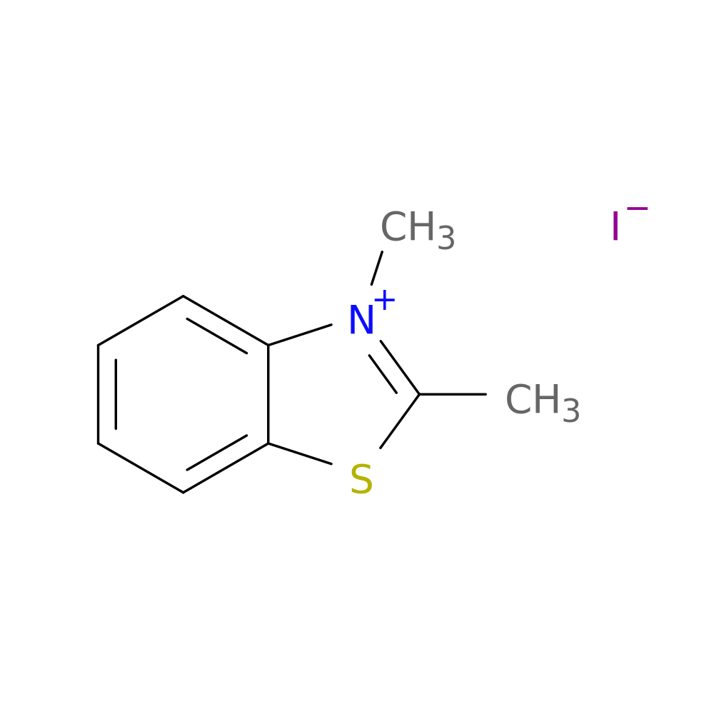 2,3-Dimethylbenzothiazolium iodide