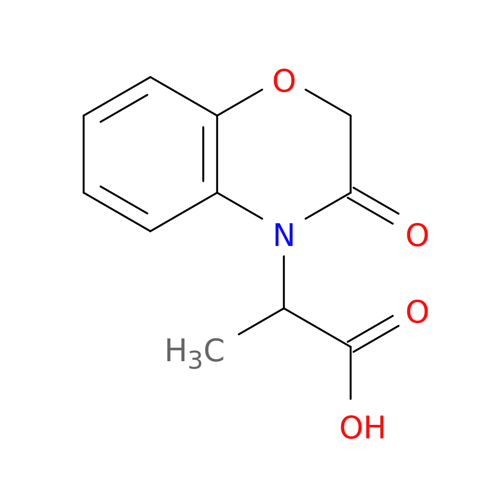 2-(3-oxo-3,4-dihydro-2H-1,4-benzoxazin-4-yl)propanoic acid