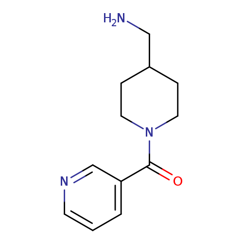 {[1-(pyridin-3-ylcarbonyl)piperidin-4-yl]methyl}amine