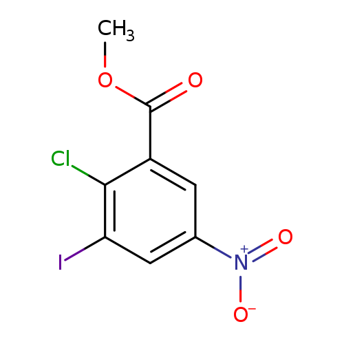 methyl 2-chloro-3-iodo-5-nitrobenzoate
