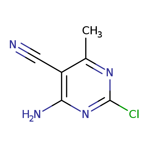 4-Amino-2-chloro-6-methylpyrimidine-5-carbonitrile