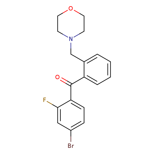 4-Bromo-2-fluoro-2'-morpholinomethyl benzophenone