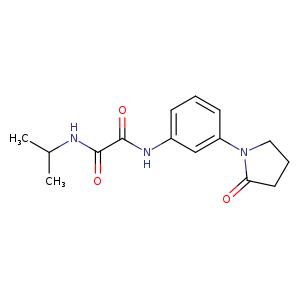 N'-[3-(2-oxopyrrolidin-1-yl)phenyl]-N-(propan-2-yl)ethanediamide