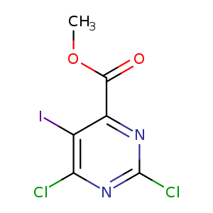 Methyl 2,6-dichloro-5-iodo-4-pyrimidinecarboxylate