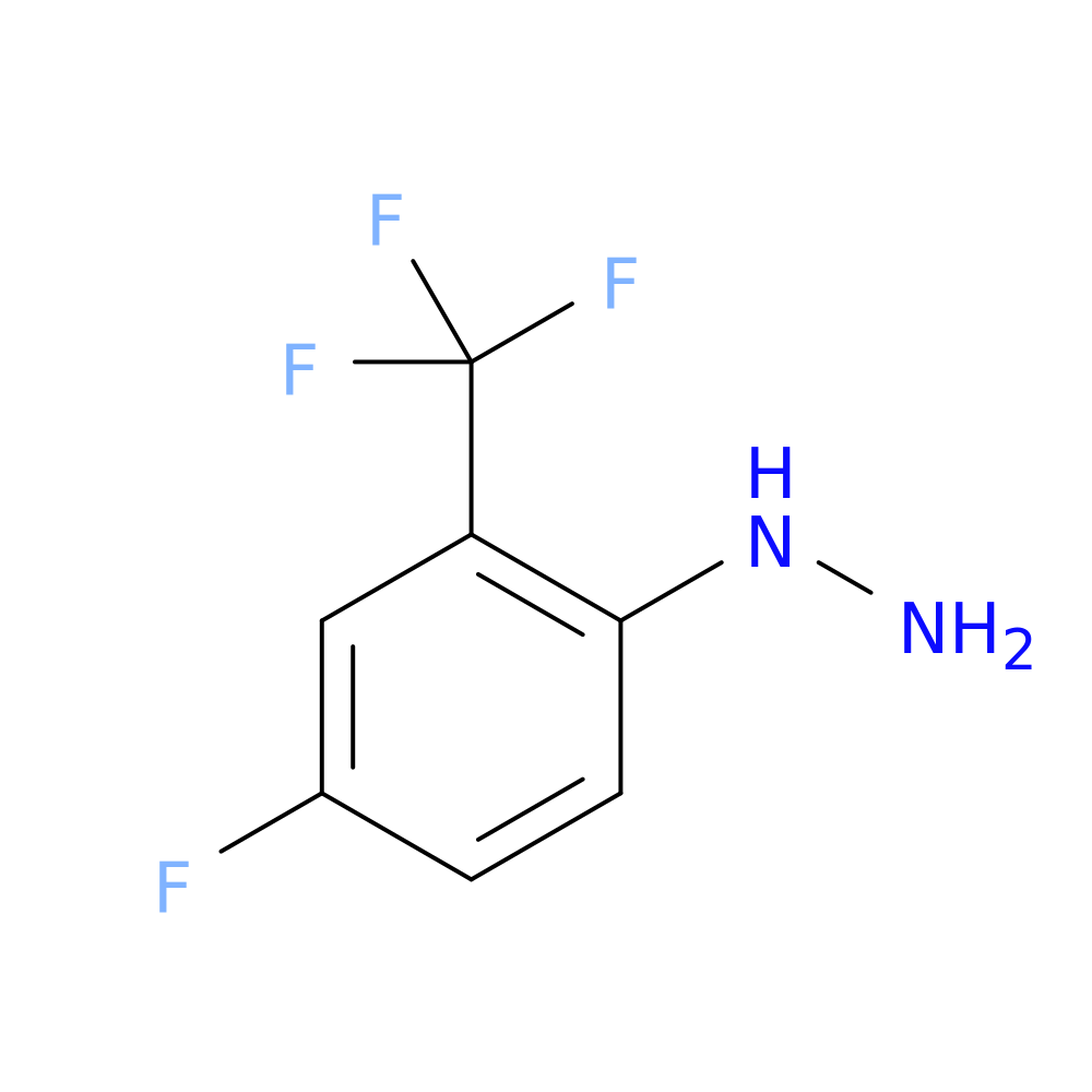 (4-Fluoro-2-(trifluoromethyl)phenyl)hydrazine