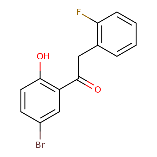 1-(5-bromo-2-hydroxyphenyl)-2-(2-fluorophenyl)ethan-1-one