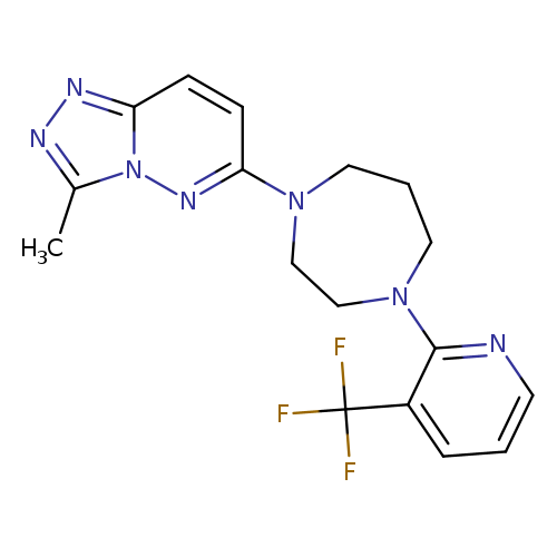 1-{3-methyl-[1,2,4]triazolo[4,3-b]pyridazin-6-yl}-4-[3-(trifluoromethyl)pyridin-2-yl]-1,4-diazepane
