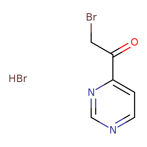 2-BROMO-1-PYRIMIDIN-4-YL-ETHANONE HYDROBROMIDE