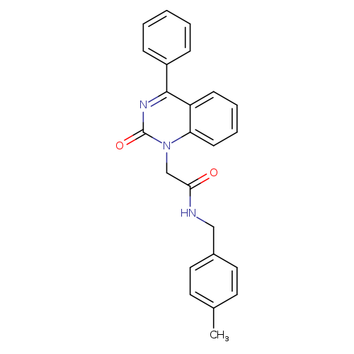 N-[(4-methylphenyl)methyl]-2-(2-oxo-4-phenyl-1,2-dihydroquinazolin-1-yl)acetamide