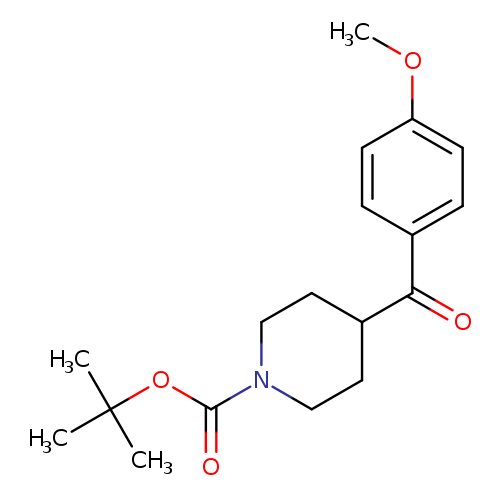 tert-Butyl 4-(4-methoxybenzoyl)piperidine-1-carboxylate