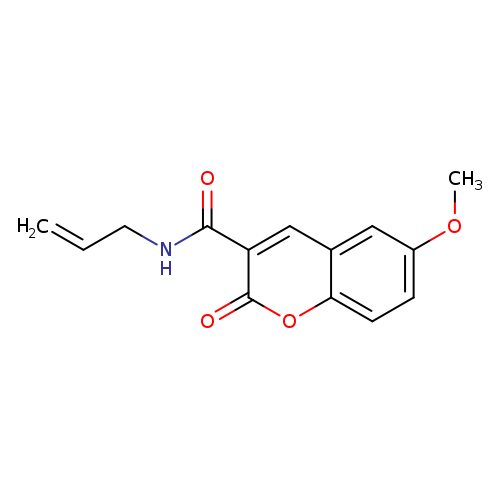6-methoxy-2-oxo-N-(prop-2-en-1-yl)-2H-chromene-3-carboxamide