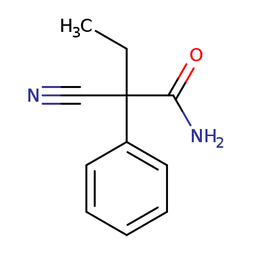 Rac 2-cyano-2-phenylbutanamide