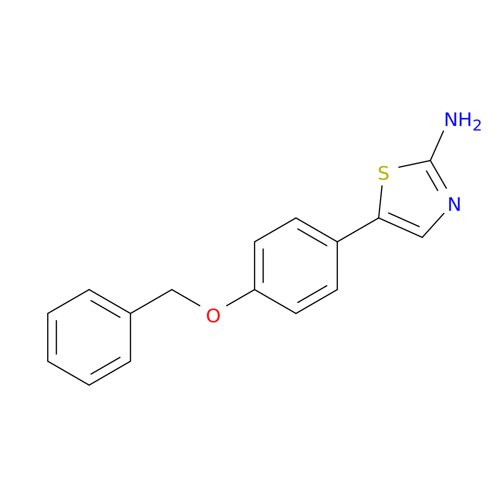 5-(4-(Benzyloxy)phenyl)thiazol-2-amine