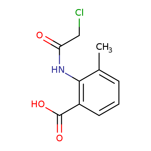 2-(2-chloroacetamido)-3-methylbenzoic acid