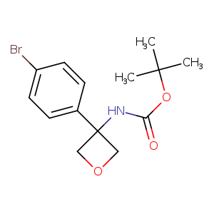 3-Boc-amino-3-(4-bromophenyl)oxetane