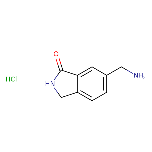1H-Isoindol-1-one, 6-(aminomethyl)-2,3-dihydro-, hydrochloride (1:1)