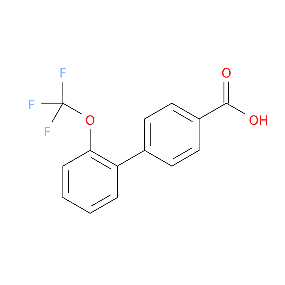 4-[2-(Trifluoromethoxy)phenyl]benzoic acid