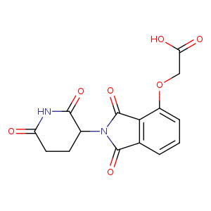 2-[[2-(2,6-Dioxo-3-piperidinyl)-2,3-dihydro-1,3-dioxo-1H-isoindol-4-yl]oxy]aceticacid