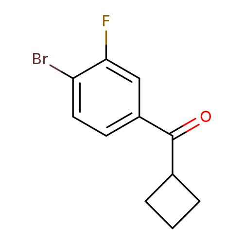 4-Bromo-3-fluorophenyl cyclobutyl ketone