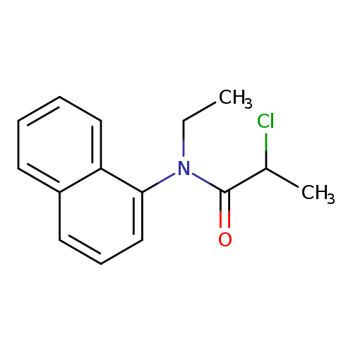 Propanamide, 2-chloro-N-ethyl-N-1-naphthalenyl-