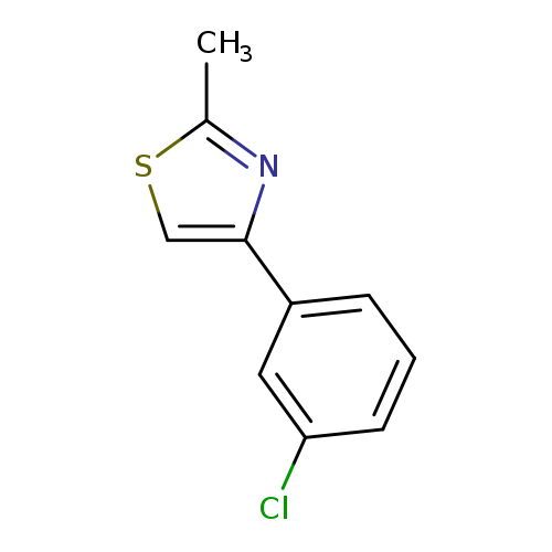 4-(3-Chlorophenyl)-2-methylthiazole