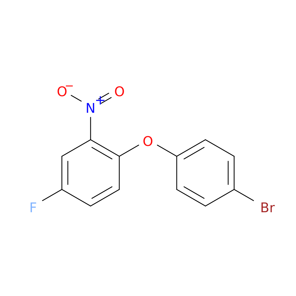 1-(4-Bromophenoxy)-4-fluoro-2-nitrobenzene
