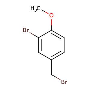 2-Bromo-4-(bromomethyl)-1-methoxybenzene