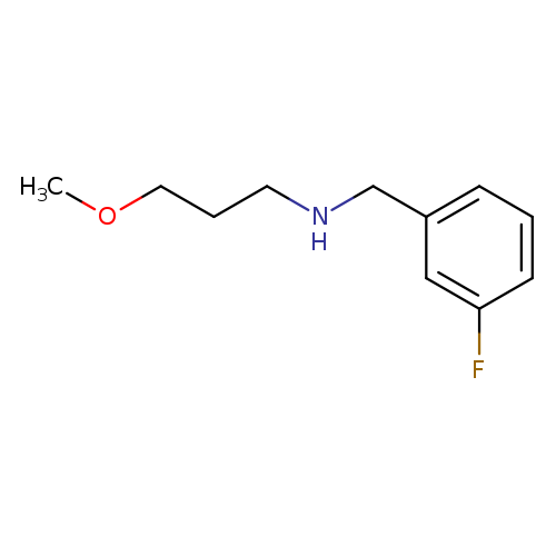 [(3-Fluorophenyl)methyl](3-methoxypropyl)amine