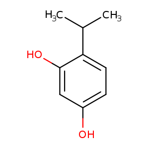 1,3-Benzenediol, 4-(1-methylethyl)-