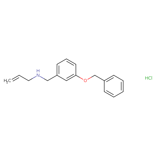 {[3-(benzyloxy)phenyl]methyl}(prop-2-en-1-yl)amine hydrochloride