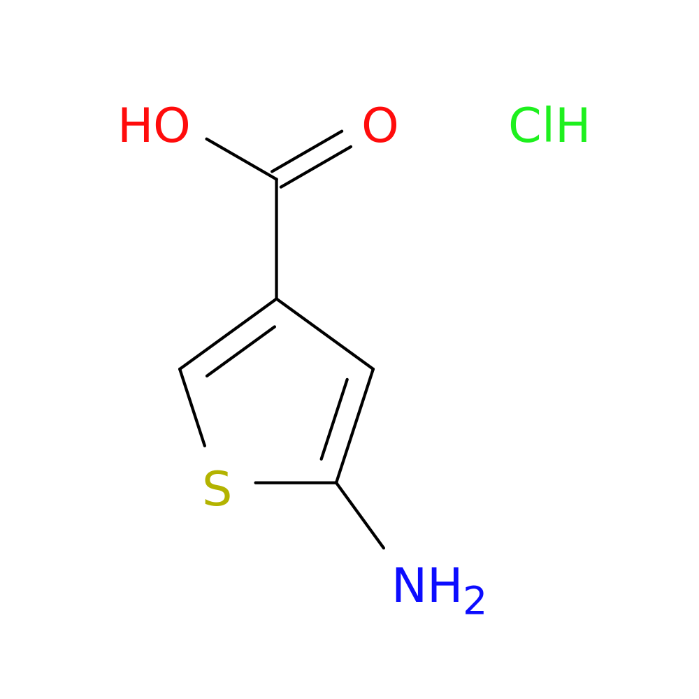5-aminothiophene-3-carboxylic acid hydrochloride
