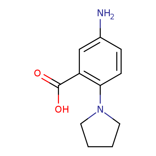 5-Amino-2-(Pyrrolidin-1-yl)benzoic acid