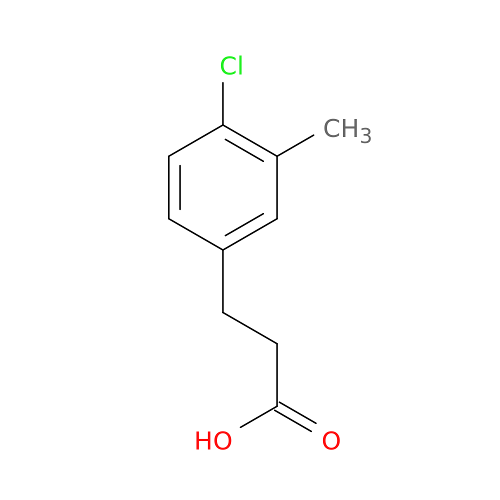 Benzenepropanoic acid, 4-chloro-3-methyl-