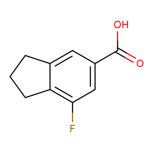 7-fluoro-2,3-dihydro-1H-indene-5-carboxylicacid