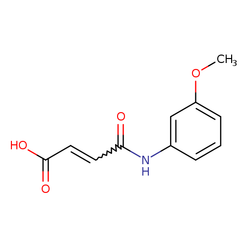 3-[(3-Methoxyphenyl)carbamoyl]prop-2-enoic acid